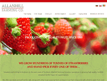 Tablet Screenshot of allanhill.co.uk